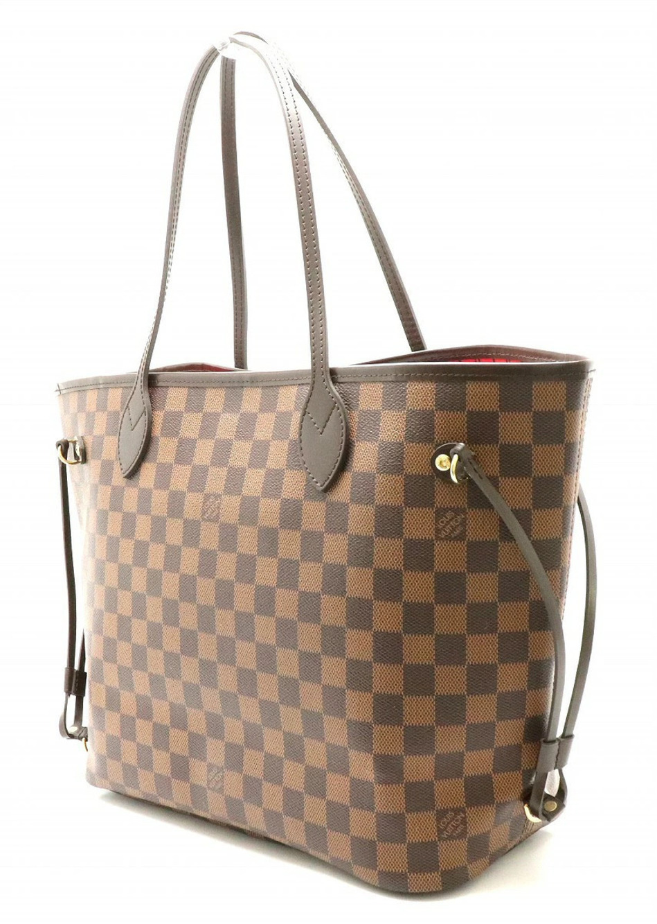 Louis Vuitton Shoulder Clutch Neverfull Damier Bag Tote Brown